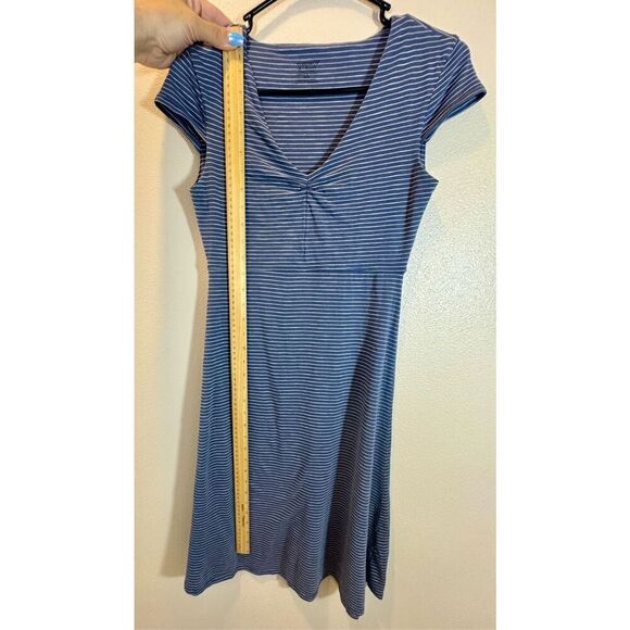 Toad&Co Rosemarie Samba V-Neck A-Line Striped Dress Women's XS - Picture 5 of 8